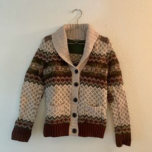 [EDDIE BAUER] WOOL SWEATER